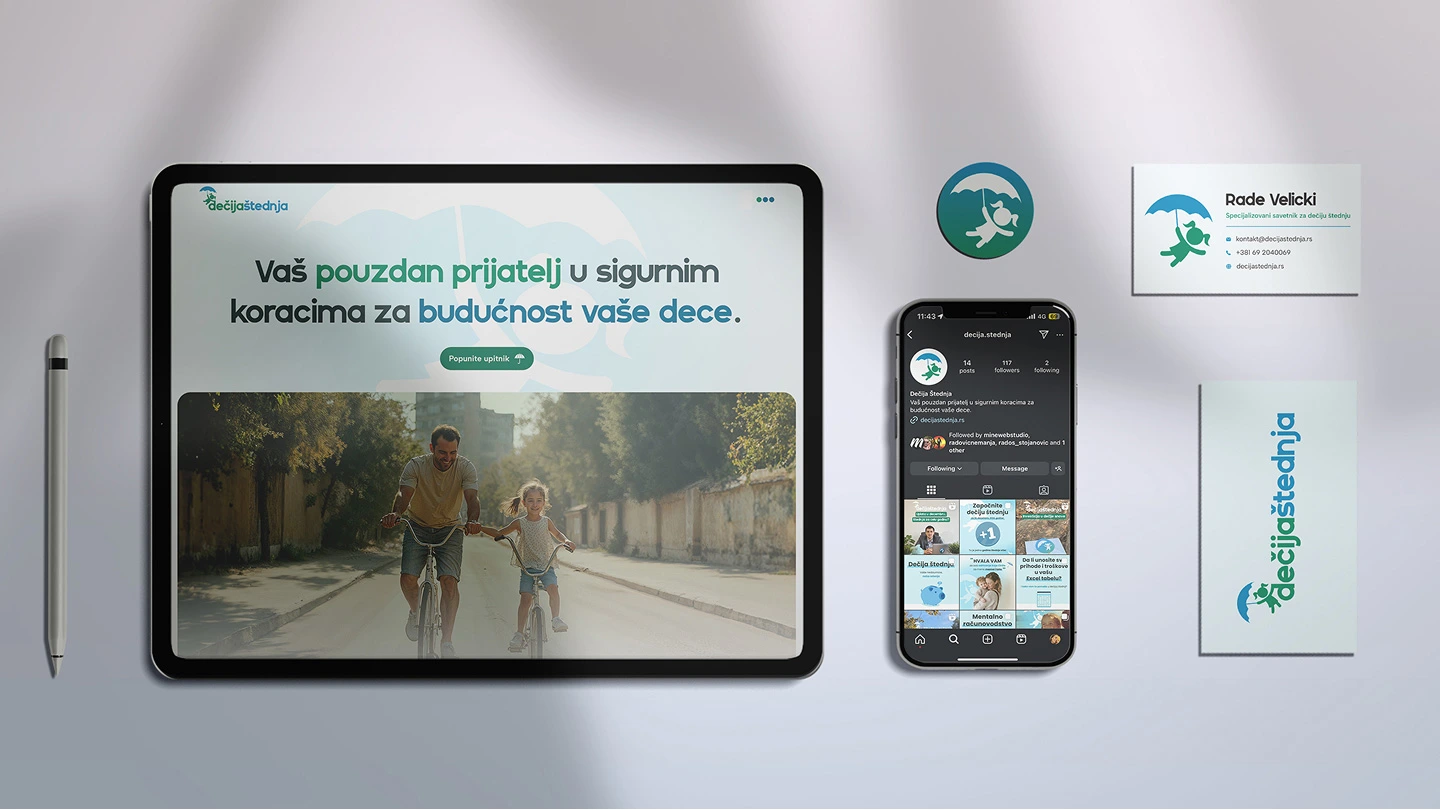 Dečija štednja - Izrada brendinga