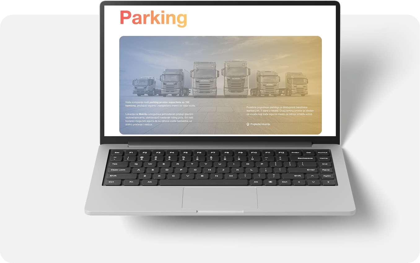 Art Petrol - Izrada web sajta - Parking