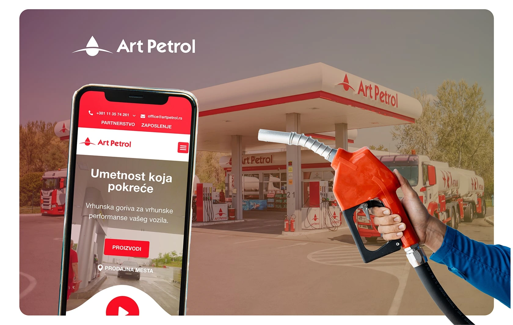 Art Petrol - Cover - Izrada web sajta